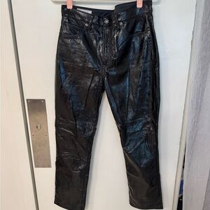 GAP Black Shiny Pants